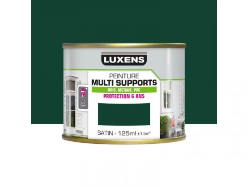 Peinture multimatériaux Extérieur Luxens Vert Mousse Satiné 0.125 L