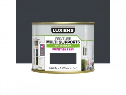 Peinture multimatériaux Extérieur Luxens Gris Anthracite Satiné 0.125 L
