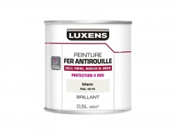 Peinture Fer Extérieur Blanc Luxens Blanc Glossy 0.5 L