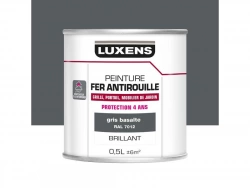 Peinture Fer Extérieur Gris Luxens Gris Glossy 0.5 L