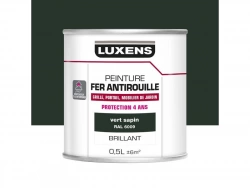 Peinture Fer Extérieur Vert Luxens Vert Glossy 0.5 L