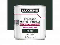 Peinture Fer Extérieur Luxens Vert Sapin Glossy 2.5 L