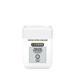 Testeur peinture, mur, boiserie, radiateur LUXENS, smoke 6, satin, 0.05