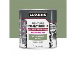 Peinture Fer Extérieur Luxens Vert Provence Glossy 0.5 L