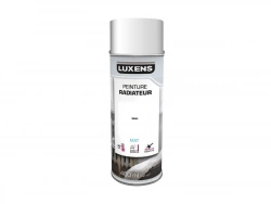 Peinture aérosol Radiateur LUXENS blanc mat 400 ml