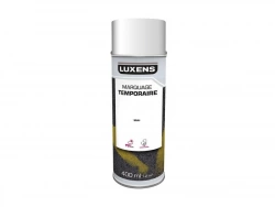Aérosol de marquage LUXENS blanc mat 400 ml