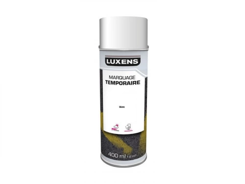 Aérosol de marquage LUXENS blanc mat 400 ml