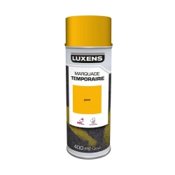 Aérosol de marquage LUXENS jaune mat 400 ml