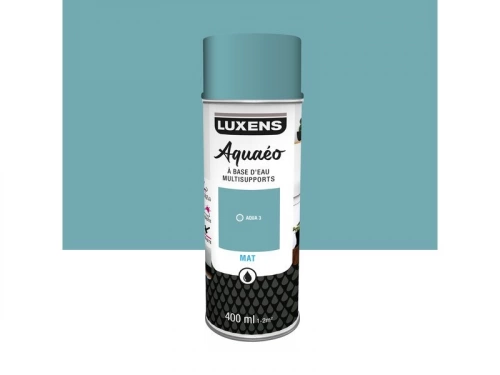 Peinture aérosol Aquaeo LUXENS aqua 3 mat 400 ml