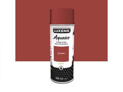 Peinture aérosol Aquaeo LUXENS carmen 3 satiné 400 ml