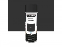 Peinture aérosol Tableau LUXENS noir mat 400 ml