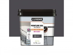 Peinture sol carrelage et bois intérieur, LUXENS, 0.75L granit 1 satiné