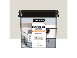 Peinture sol carrelage et bois intérieur, LUXENS, 0.75L trench 6 satiné