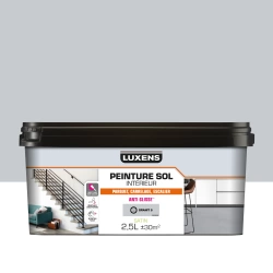 Peinture sol, carrelage / parquet / laminé Intérieur LUXENS, granit 5 satiné, 2.