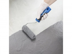 Peinture pour sol garage béton et carrelage haute resistance, LUXENS, 0.5 L granit 3 satiné
