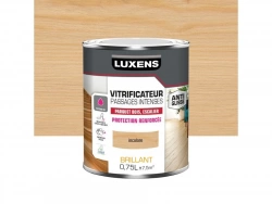 Vitrificateur pour parquet passages intenses, LUXENS, 0.75 L incolore brillant