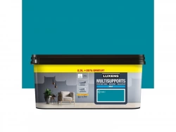 Peinture miami 2 mur, boiserie, radiateur LUXENS mat 2.5L+20% gratuit
