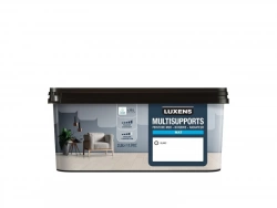 Peinture mat mur, boiserie et radiateur, LUXENS, blanc, 2.5 litres