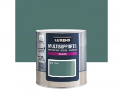Peinture velours mur, boiserie et radiateur, LUXENS Laguna 2, vert, 0.5 litre