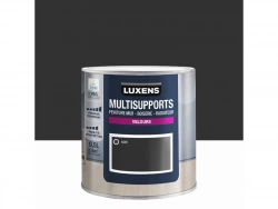 Peinture velours mur, boiserie et radiateur, LUXENS, noir, 0.5 litre
