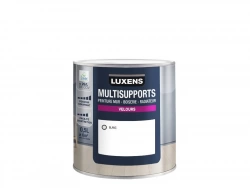 Peinture velours mur, boiserie et radiateur, LUXENS, blanc, 0.5 litre