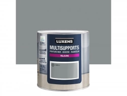 Peinture velours mur, boiserie et radiateur, LUXENS Paris 4, gris, 0.5 litre