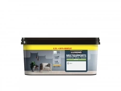 Peinture cool 6 mur, boiserie, radiateur LUXENS satiné 2.5L+20% gratuit