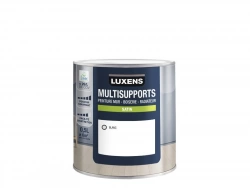 Peintur mur, boiserie et radiateur, LUXENS, 0.5 L blanc satiné