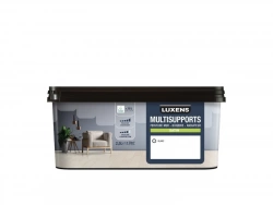 Peintur mur, boiserie et radiateur, LUXENS, 2.5 L blanc satiné