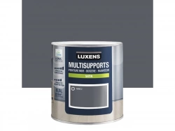 Peinture satiné mur, boiserie et radiateur, LUXENS Paris 2, gris, 0.5 litre