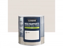 Peinture satiné mur, boiserie et radiateur, LUXENS Paper 3, blanc, 0.5 litre
