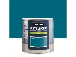 Peinture satiné mur, boiserie et radiateur, LUXENS Miami 1, bleu, 0.5 litre