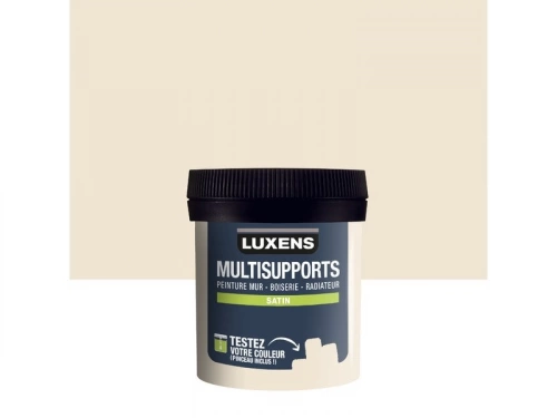 Testeur peinture cream 2 satiné LUXENS 50 ml