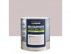 Peinture satiné mur, boiserie et radiateur, LUXENS Bohemia 6, brun, 0.5 litre