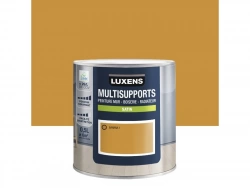 Peinture satiné mur, boiserie et radiateur, LUXENS Banana 1, jaune, 0.5 litre