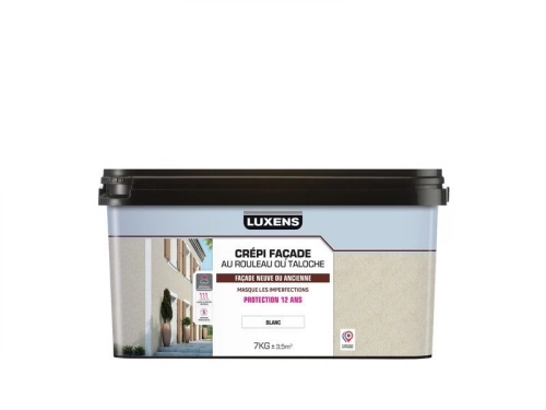 Crepis facade LUXENS, blanc, mat, 7 kg