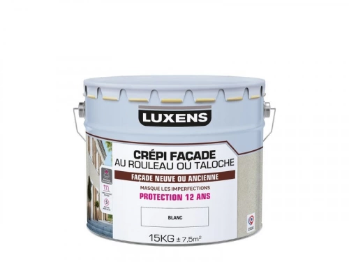 Crepis facade LUXENS, blanc, mat, 15 kg