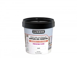 Peinture appui de fenêtre LUXENS, blanc, 1 L
