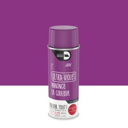 Bombe de peinture Relook tout MAISON DECO ultra-violet brillant 400 ml