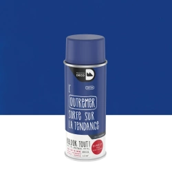 Bombe de peinture Relook tout MAISON DECO outremer satiné 400 ml