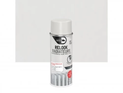 Peinture aérosol relook radiateur MAISON DECO gris perle satiné 0.400 L