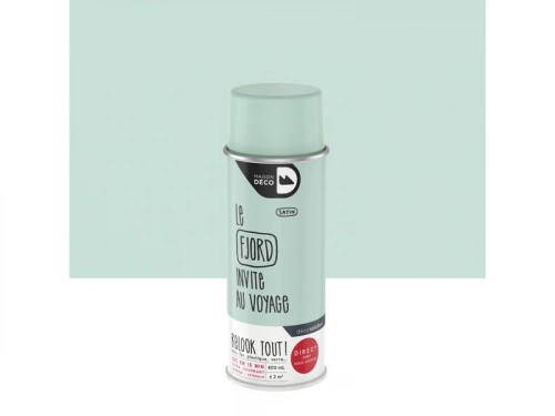 Peinture aérosol relook tout MAISON DECO bleu fjord satiné 0.400 L