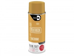 Peinture aérosol Relook Tout MAISON DECO moutarde satiné 400 ml