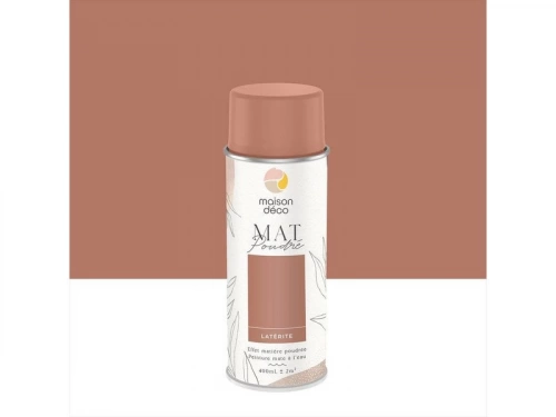 Peinture aérosol relook tout MAISON DECO laterite poudré 0L4