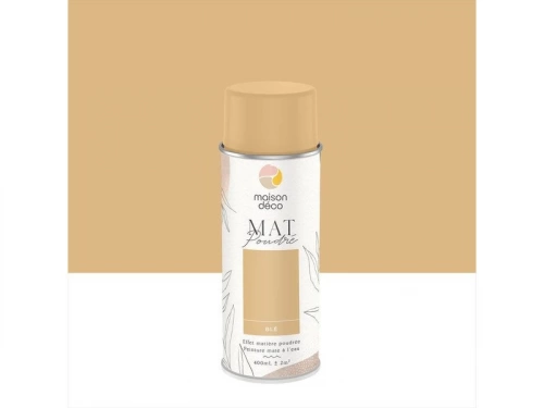 Peinture aérosol relook tout MAISON DECO blé poudré 0L4