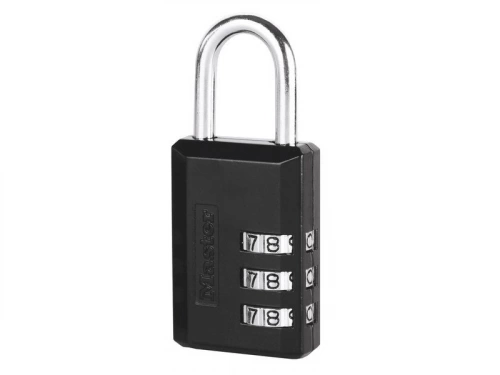 Cadenas À Combinaison Programmable Largeur 30&nbsp;Mm&nbsp;, Noir