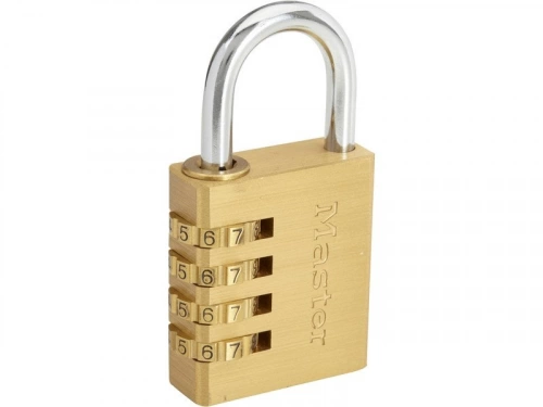 Cadenas À Combinaison Masterlock Laiton, L.40 Mm