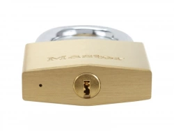 Master Lock 2960Eurd Cadenas À Clé Extra Fin En Laiton, Doré, 8,8 X 6 X 2,1 Cm