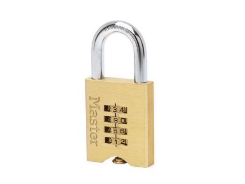 Cadenas À Combinaison Masterlock Laiton, L.50 Mm