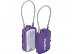 Lot De 2 Cadenas À Combinaison Master Lock Zinc, L.30 Mm